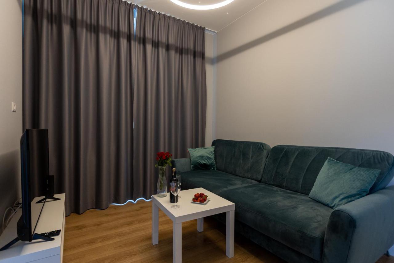 Ostroda City Center Pko Lake Apartments Balcony エクステリア 写真
